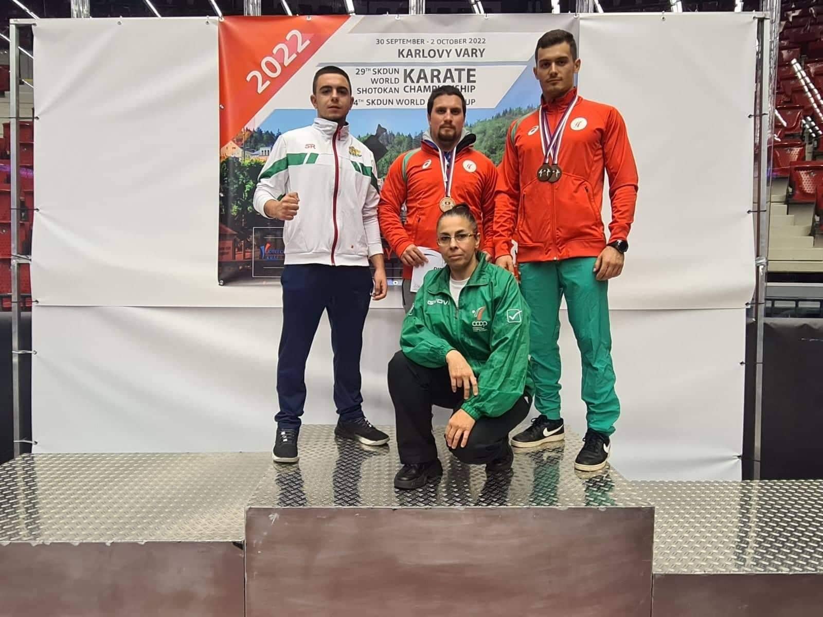 Студент от МУ-Плевен спечели бронз на 29-то Световно първенство по Шотокан Карате-до в Чехия